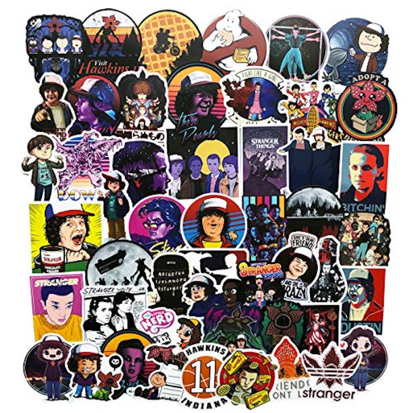 50Pc Stranger Things Movie Stickers