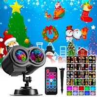 2-in-1 Holiday Projector Lights