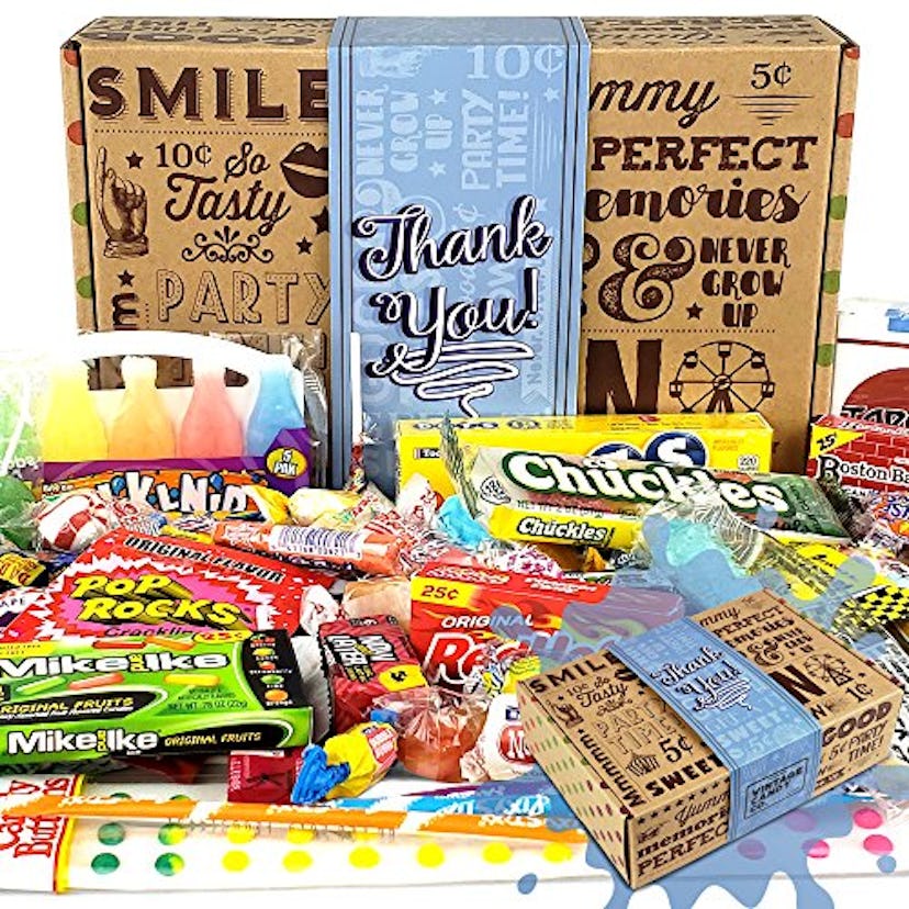 Vintage Candy Co. Thank You Gift Basket