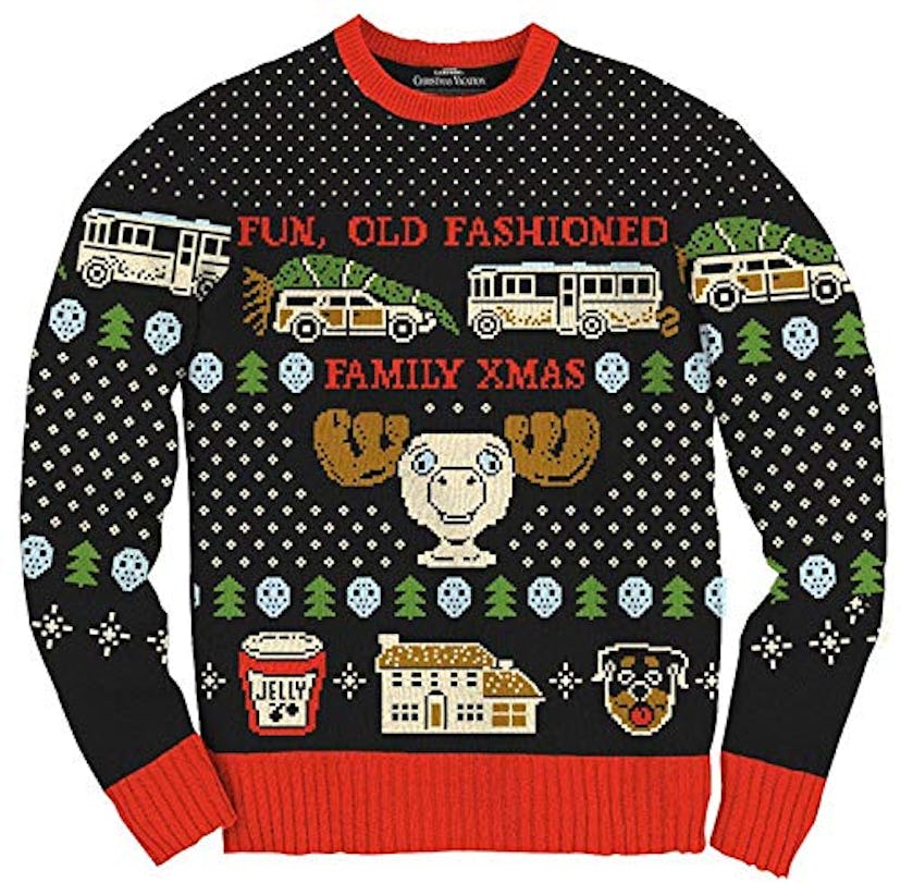 Christmas Vacation Fun Old Fashioned Family Xmas Ugly Christmas Sweater
