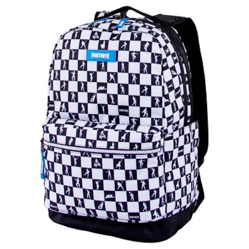 Fortnite 18" Multiplier Backpack - Black/White Check - image 1 of 4