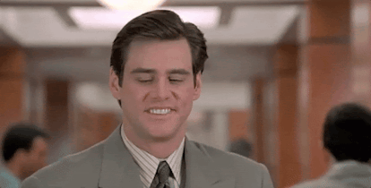 A GIF of Jim Carrey in the movie Yes Man