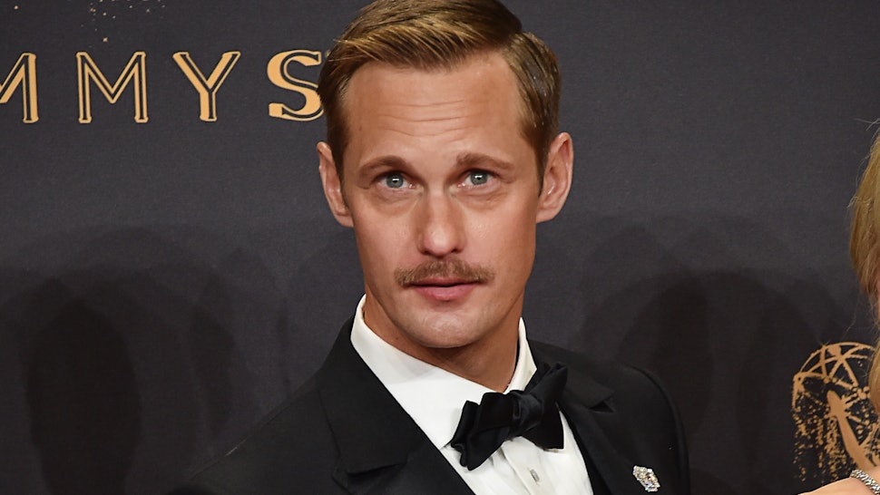 Is Alexander Skarsgard S Bald Head Real Well This Is Upsetting