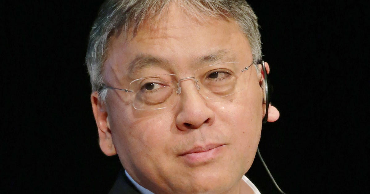 Nobel Prize Winner Kazuo Ishiguro Wrote 'The Remains Of The Day' In ...