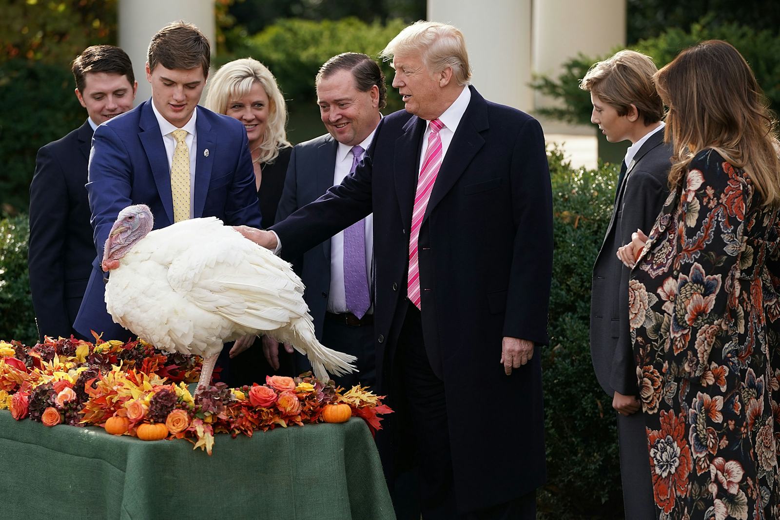 Trump Praises Himself In Thanksgiving Tweet "Your Country Is Starting