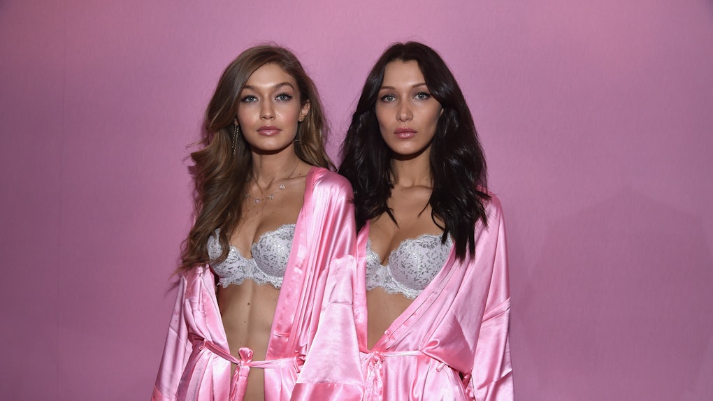 Gigi Hadids Message To Bella Hadid Before The Victorias