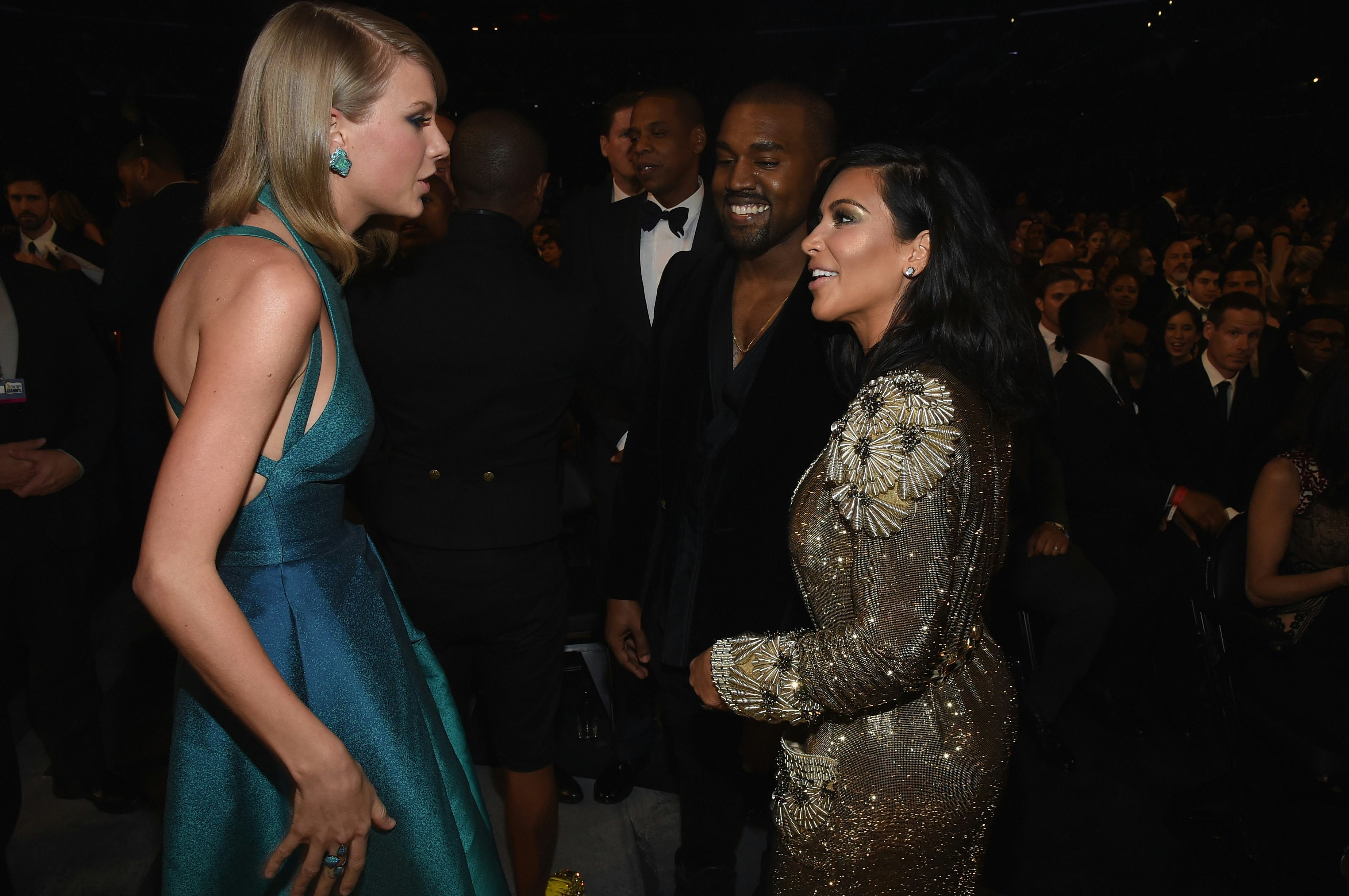 kim kardashian shades taylor swift gorgeous