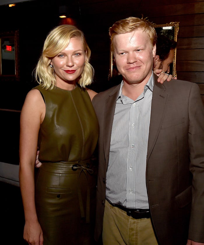 Kirsten Dunst and Jesse Plemons at a red carpet event