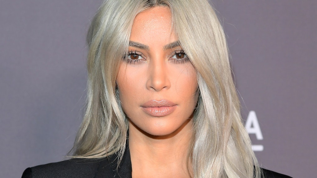 How Did Kim Kardashian Get Her Hair So Blonde Star Reveals The