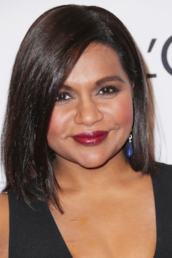 Mindy Kaling posing for a photo