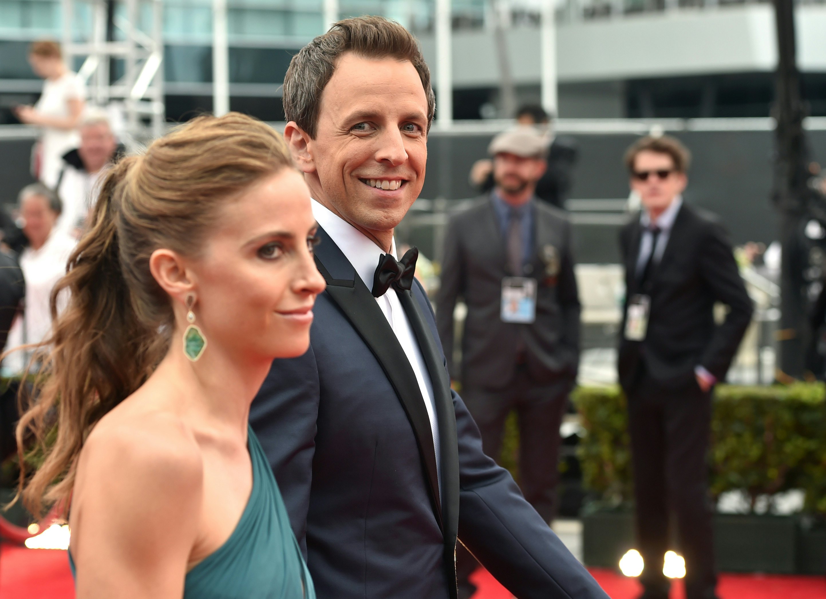 Who Is Seth Meyers Wife Alexi Ashe Is A Human Rights Attorney - 