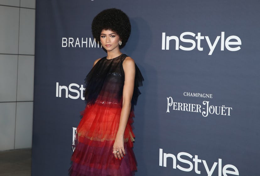 Is Zendaya's Platinum Pixie Real? It Doesn't Matter Because It's Fabulous