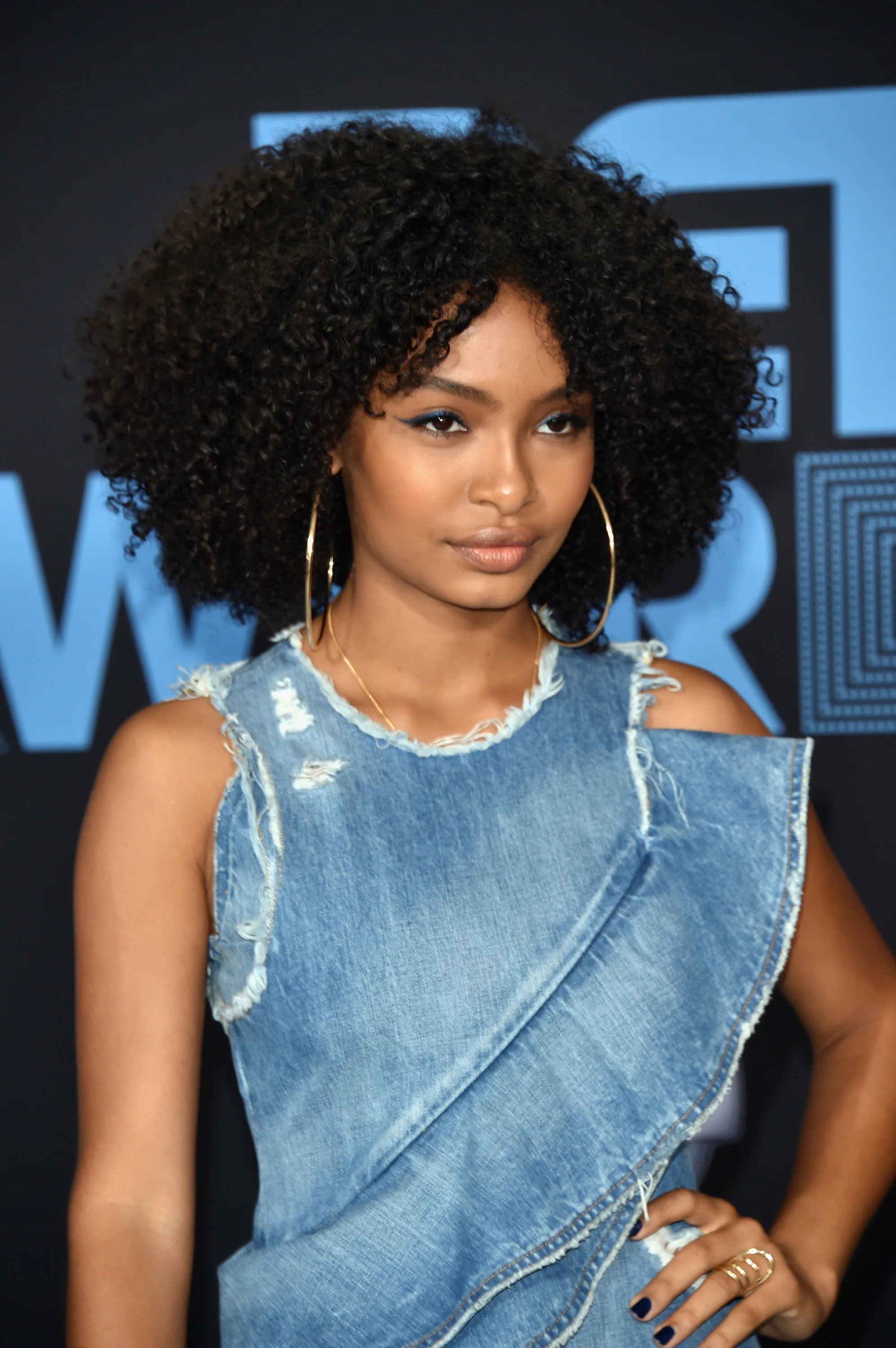 yara shahidi denim dress Style-ish: Yara Shahidi is a Fashion Icon in the Making
