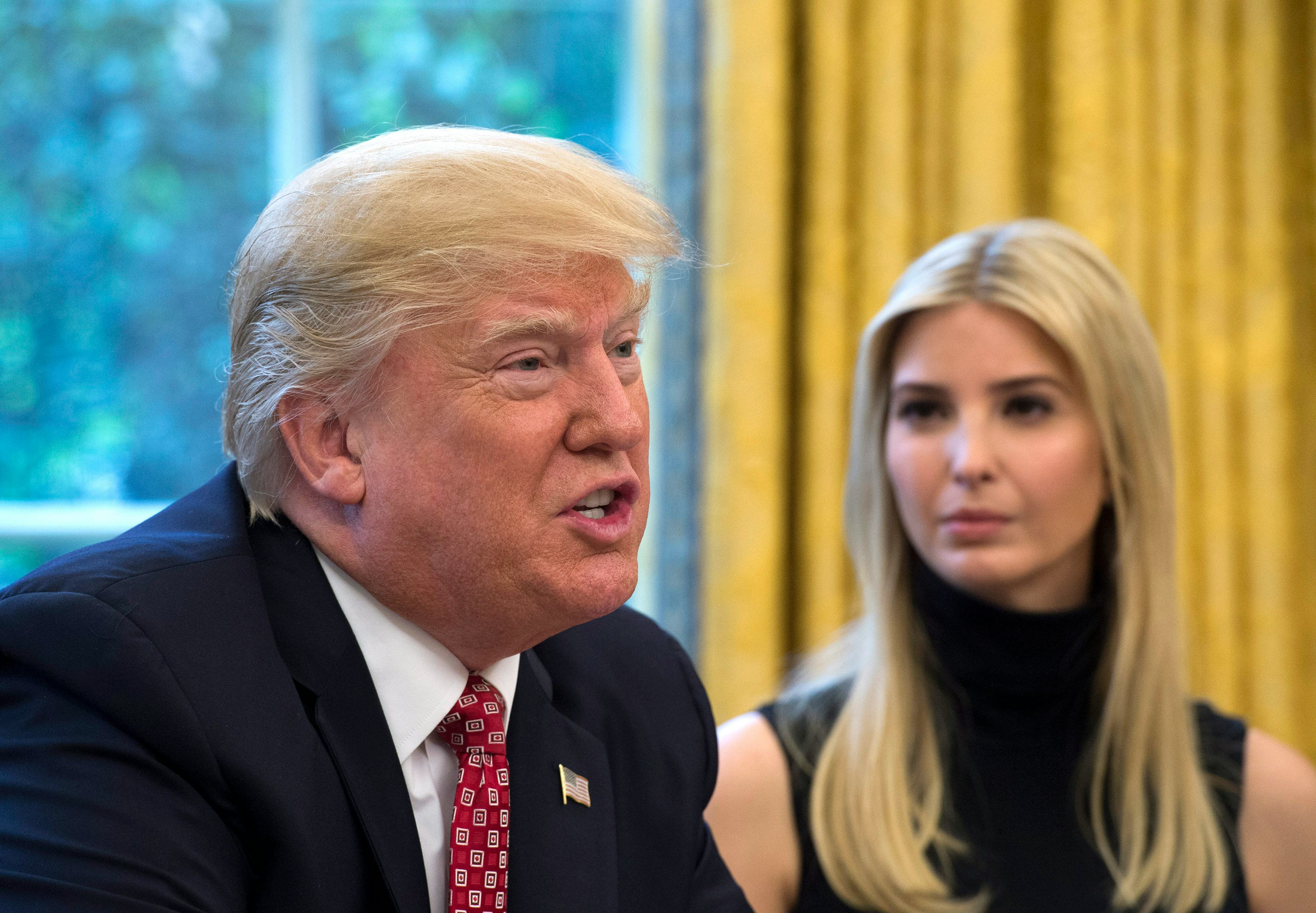 Trump Defends Ivanka Sitting In On A G-20 Meeting With Global Leaders