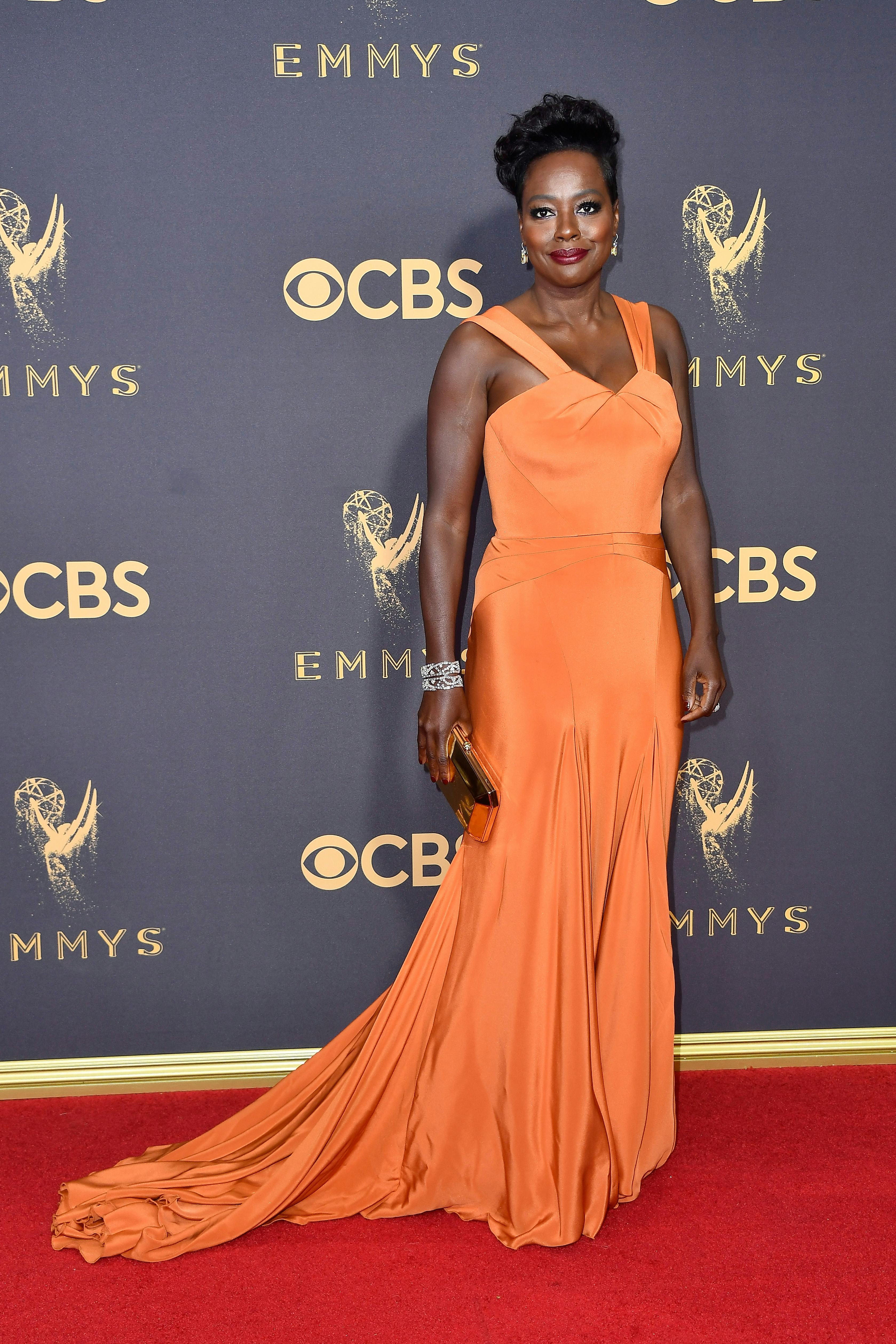 viola davis emmy dress