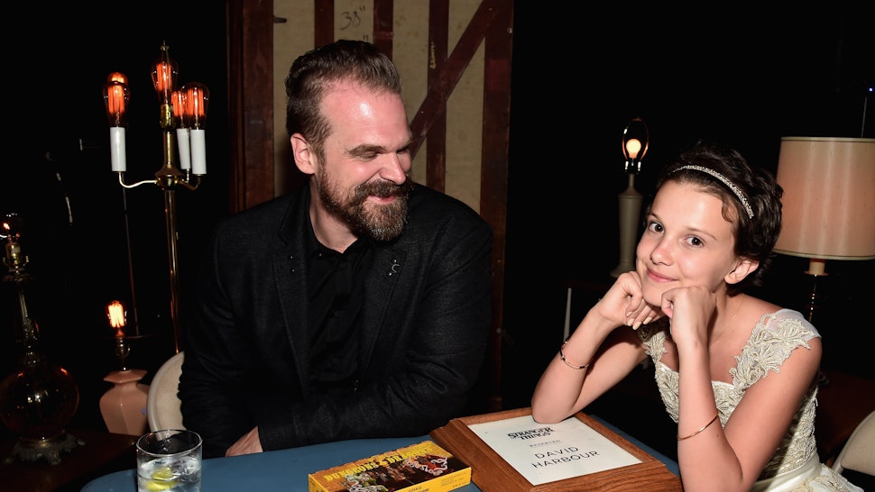 David Harbour Hopes Millie Bobby Brown One Day Shows Him Her