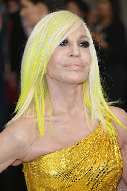 What Is Donatella Versaces Net Worth The Fashion Icon Is Living