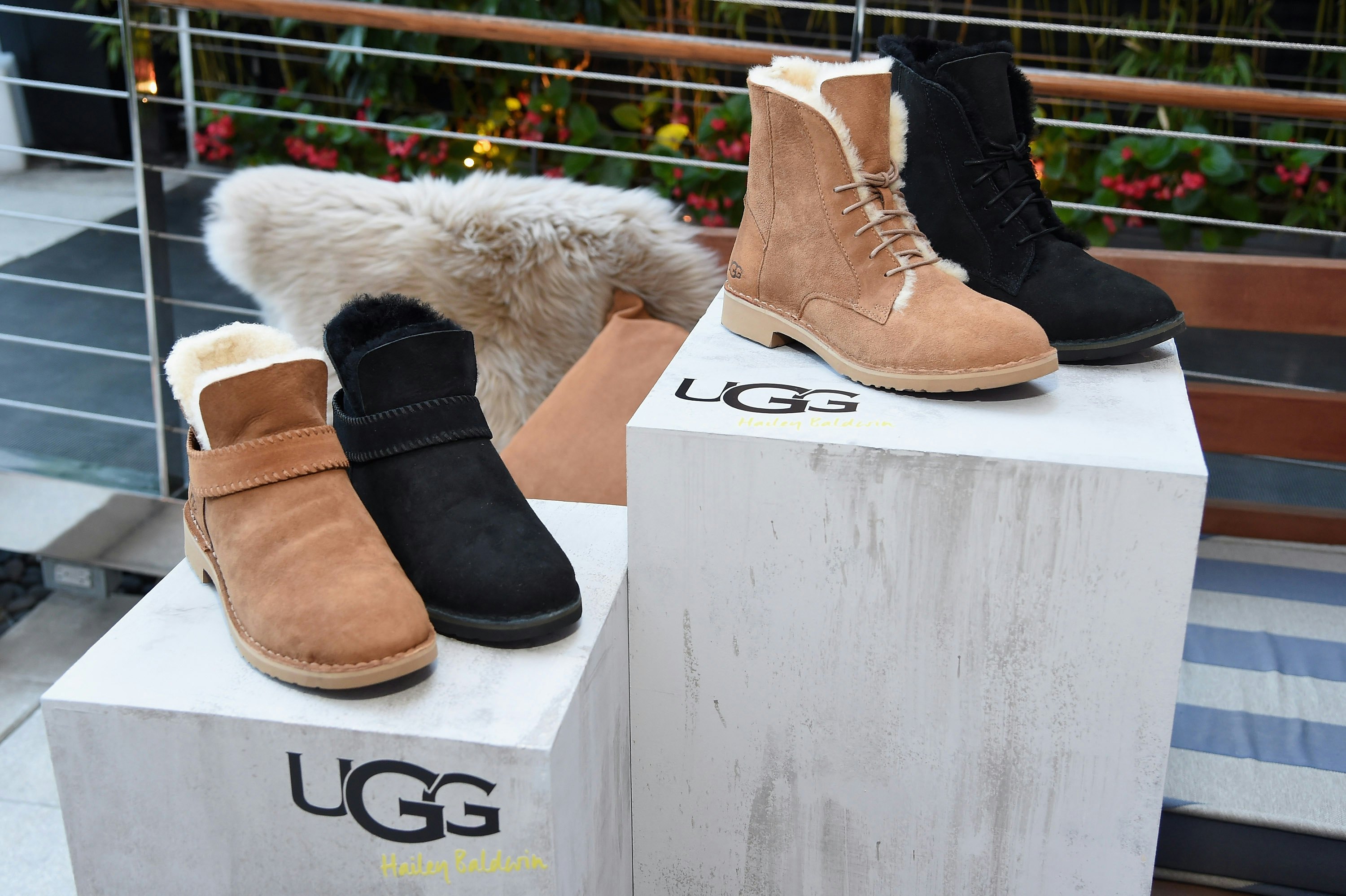 thigh high ugg boots with fur