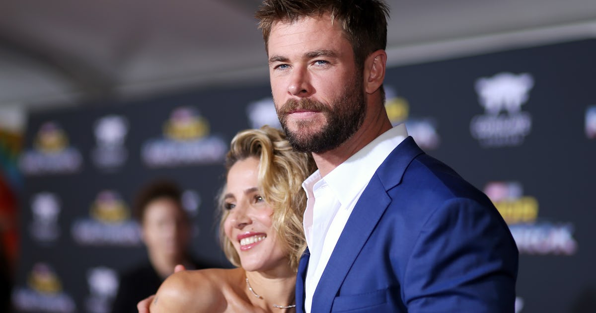 Chris Hemsworth and his wife Elsa Pataky have been chastised for shoving cake in their son's face Chris Hemsworth's Wife, Elsa Pataky, Said The Sweetest Thing About Their Marriage