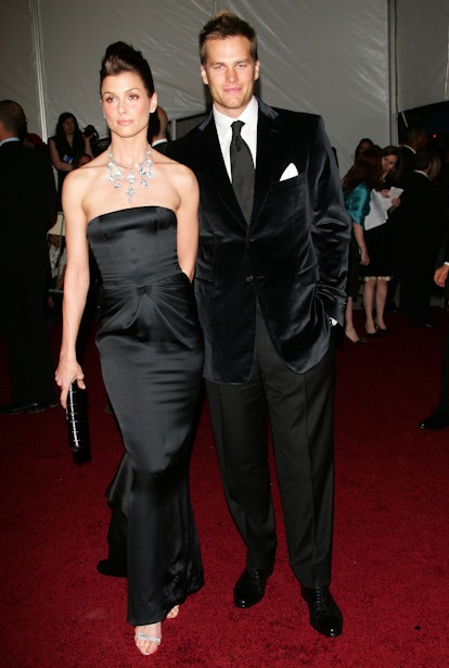 Tom Brady with Bridget Moynahan, his ex girlfriend with whom he has a child