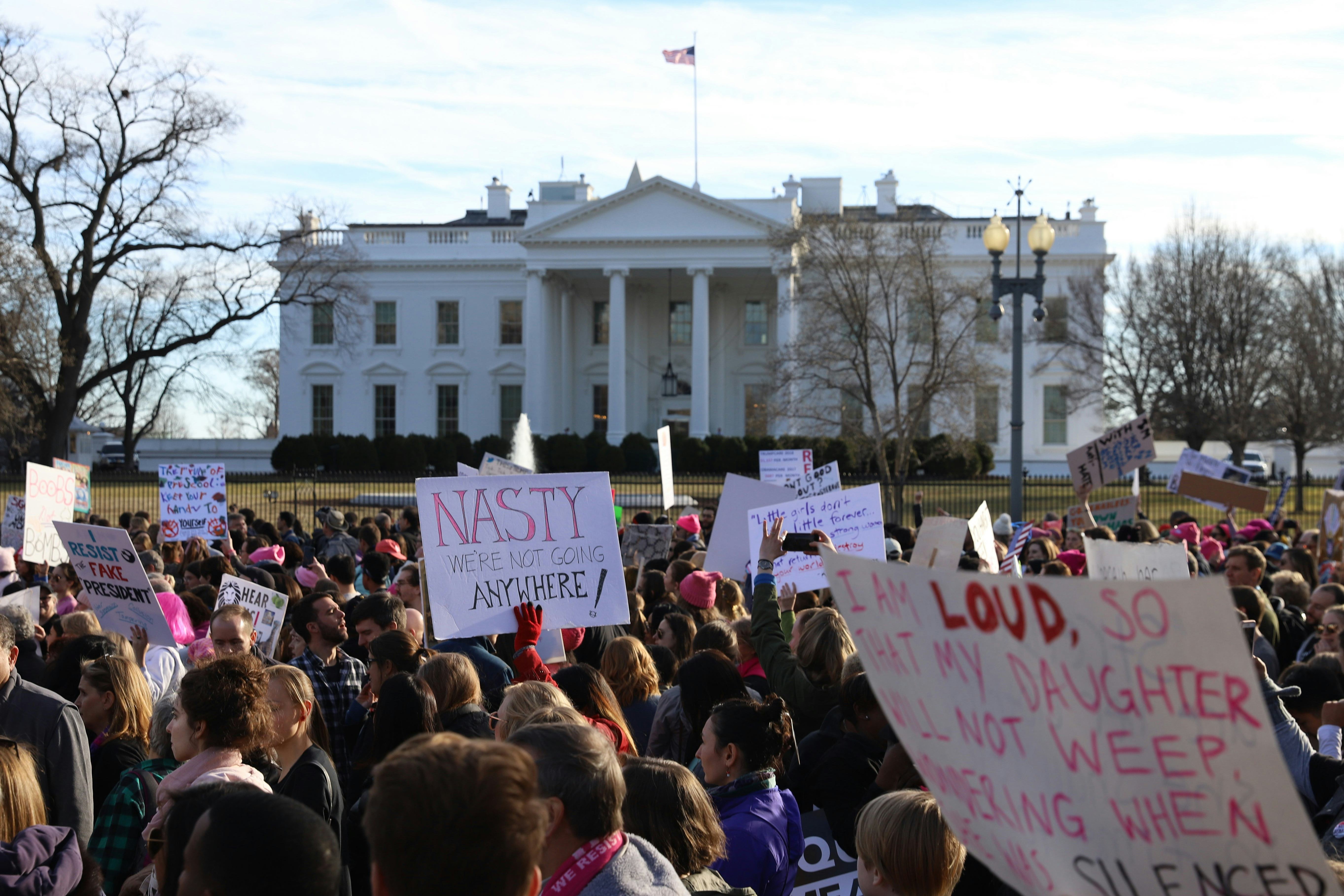 Protests Outside The White House Could Soon Be Limited & Experts Are ...