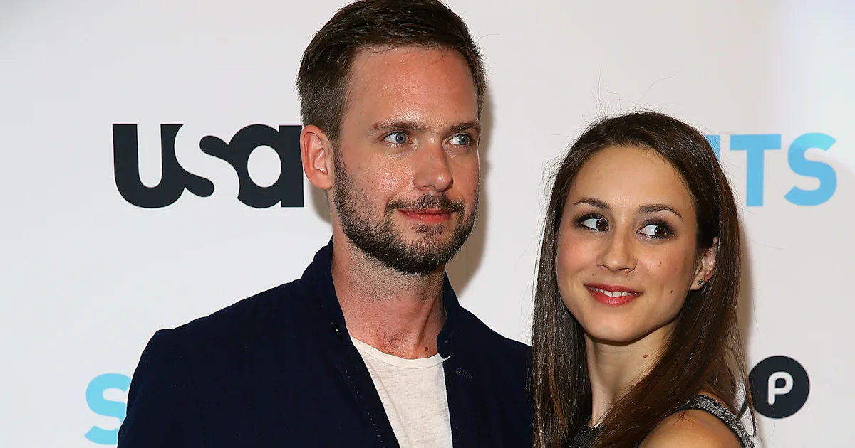 Patrick J. Adams' Newborn With Troian Bellisario Is Teaching Him Just ...