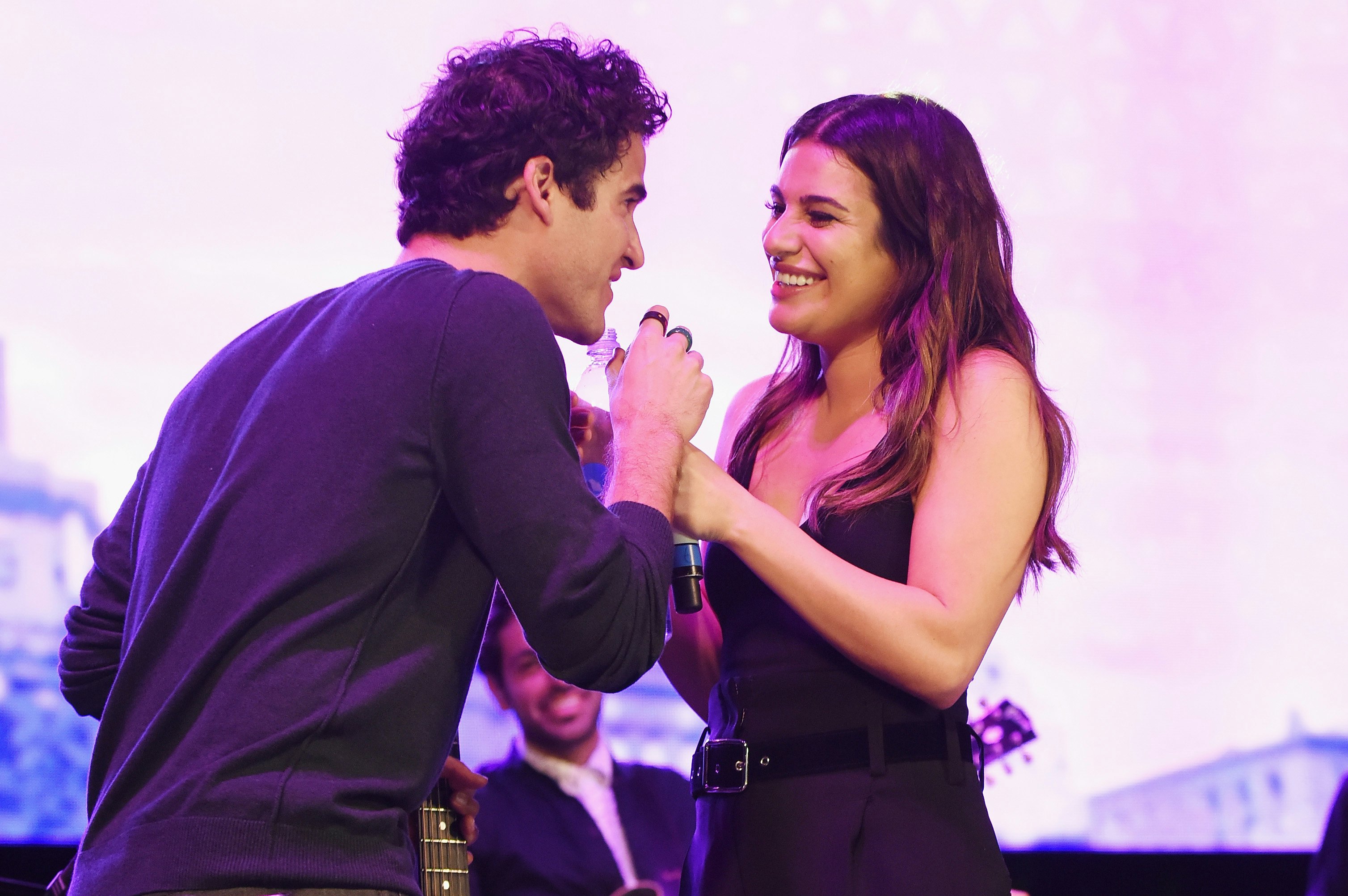 This Video Of Lea Michele Darren Criss Singing Shallow From A