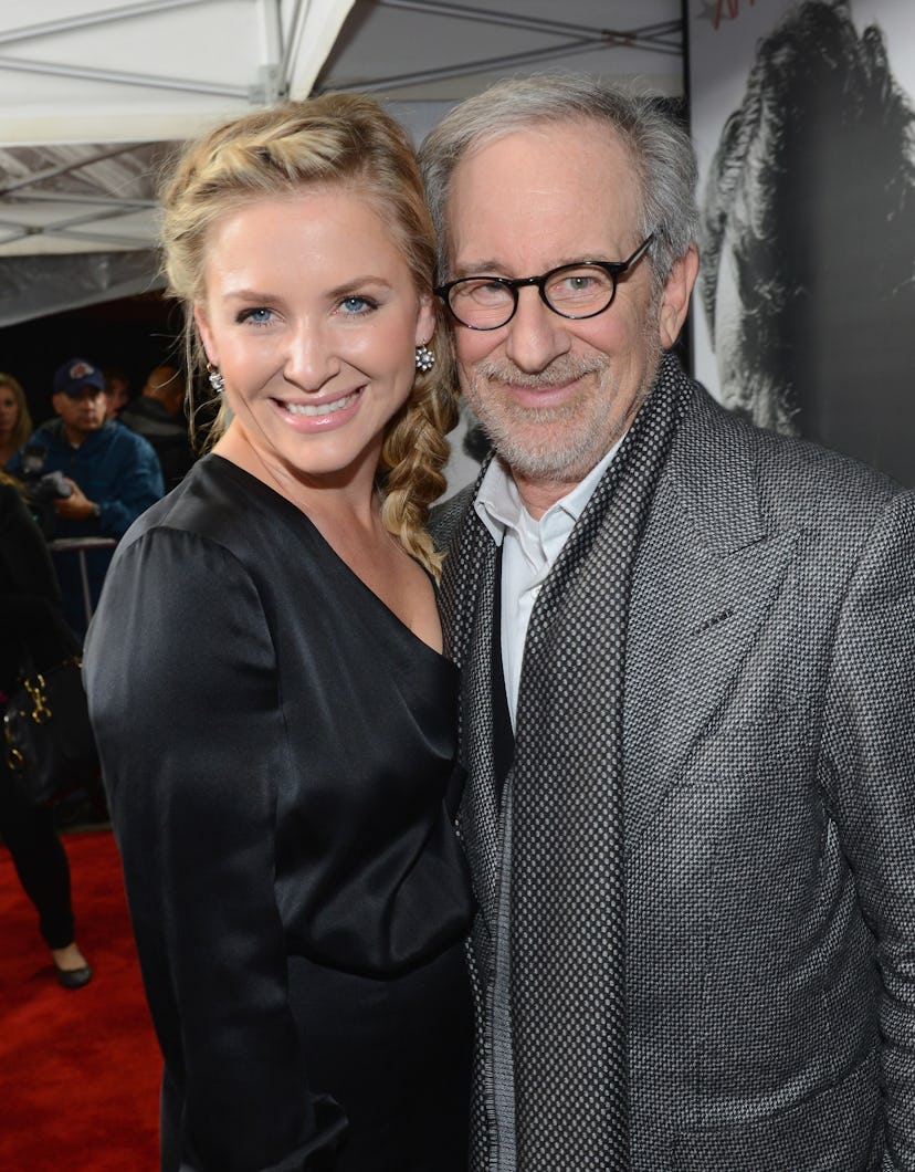 Steven Spielberg is Jessica Capshaw's stepdad.
