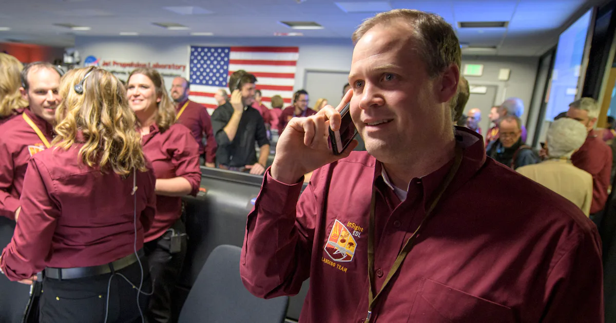 Video Of The NASA Team After InSight Landed On Mars Will Make Your Day