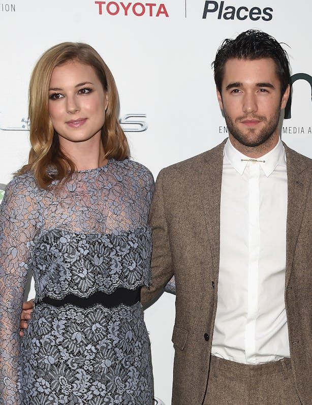 Emily VanCamp & Josh Bowman Got Married In Real Life, Like Their