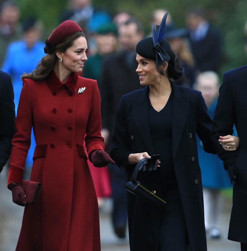 Meghan Markle's Christmas Hat Had Epic Feathers