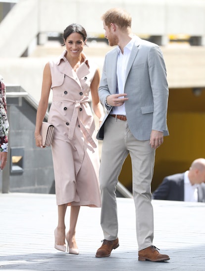 Meghan Markle's Burberry Trench Coat in New Zealand 2018