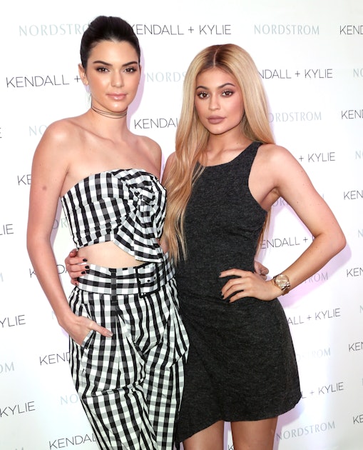 Kendall and Kylie Jenner Take a Selfie With Contrasting Makeup