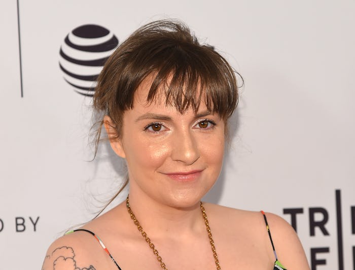 Lena Dunham at a red carpet event
