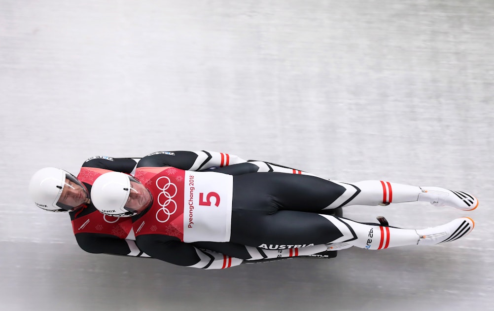 These Photos Of Double Luge Prove It's The Winter Olympics' Most