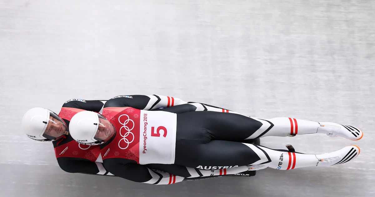 These Photos Of Double Luge Prove It S The Winter Olympics Most Awkward Sport C’Mon, C’Mon Playing During The Pyeongchang 2022 Olympic Winter Games