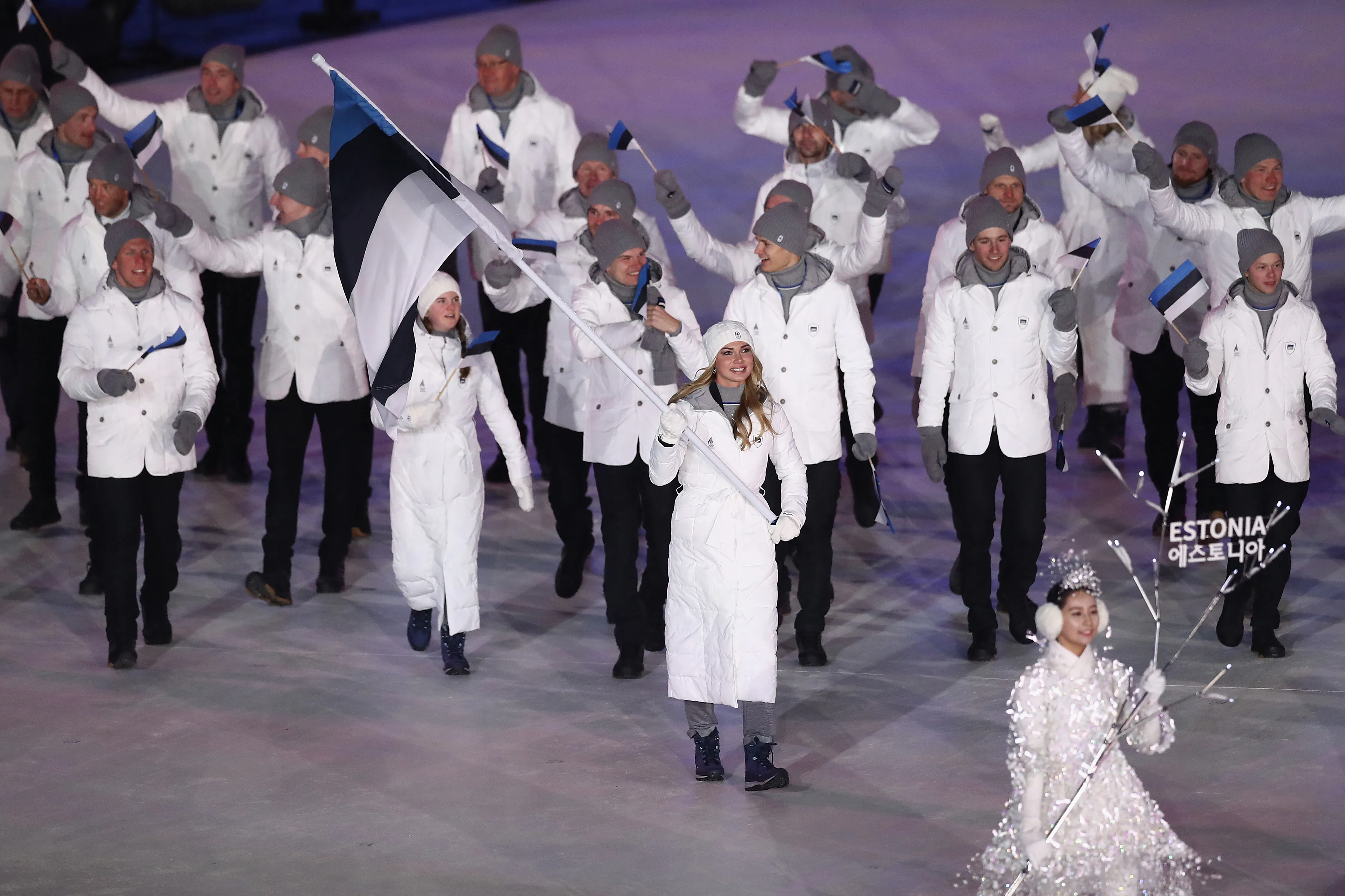 Who Are The Women Walking With The Countries At The Olympics Opening ...