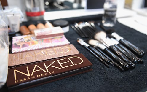 Urban Decay Naked eyeshadow set on a table