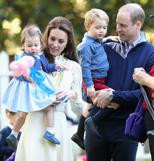 Герцог Кембриджский Уильям и Кейт с детьми