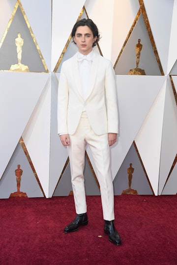 Who Did Timothee Chalamet Bring To The Oscars? He Continued His Awards