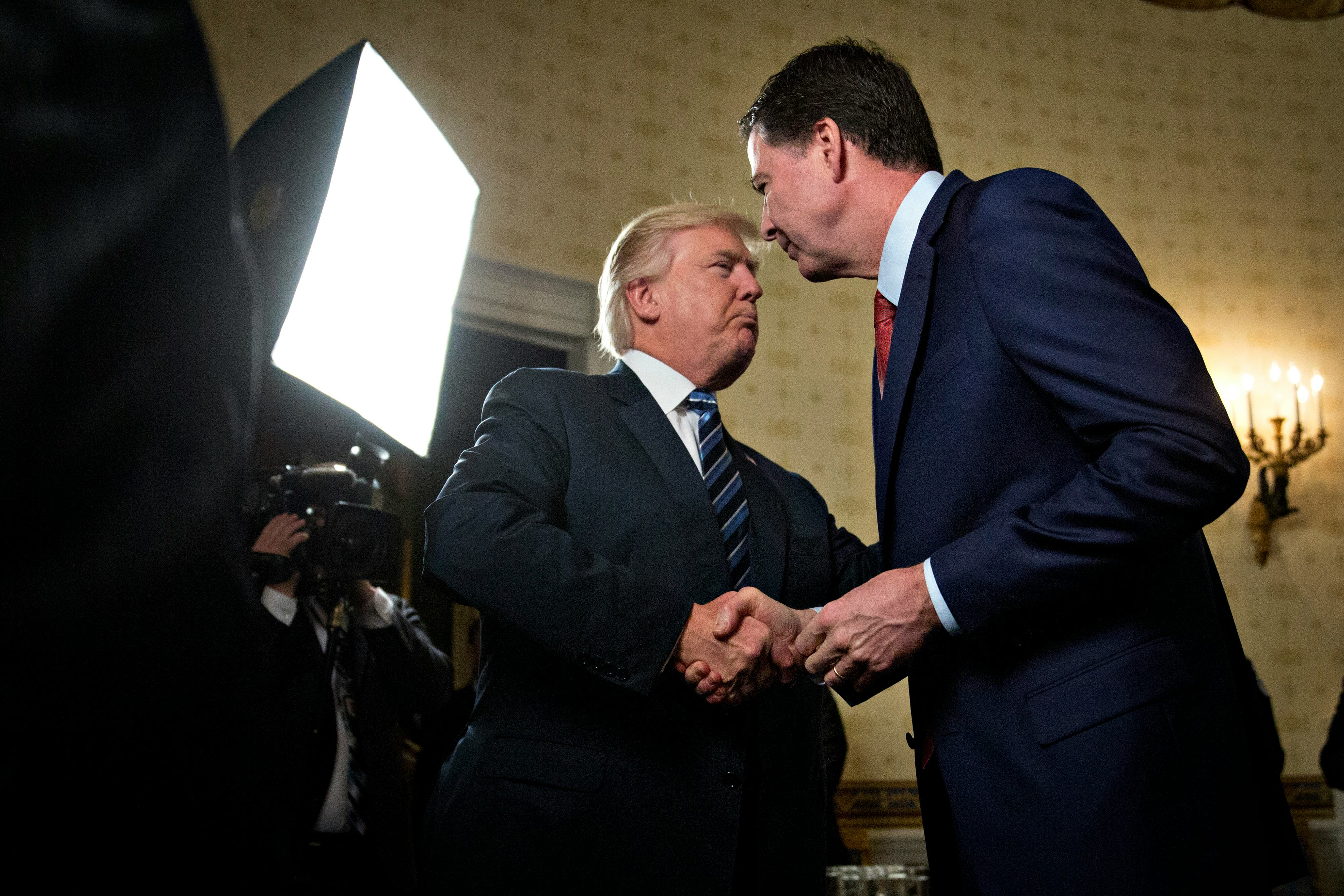 James Comey's Comment On Donald Trump's Alleged Golden Showers Tape Is ...