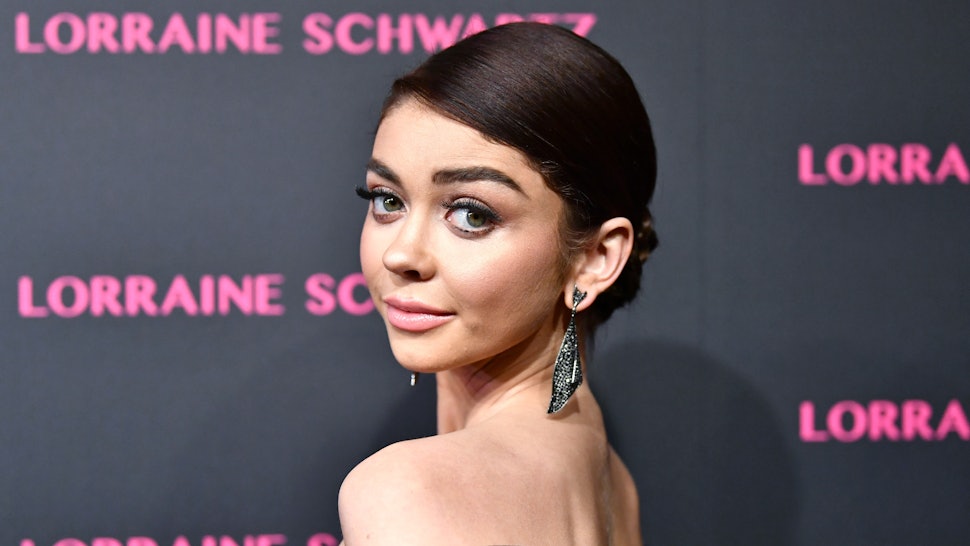 Are Sarah Hyland S New Bangs Real The Actress Looks Almost
