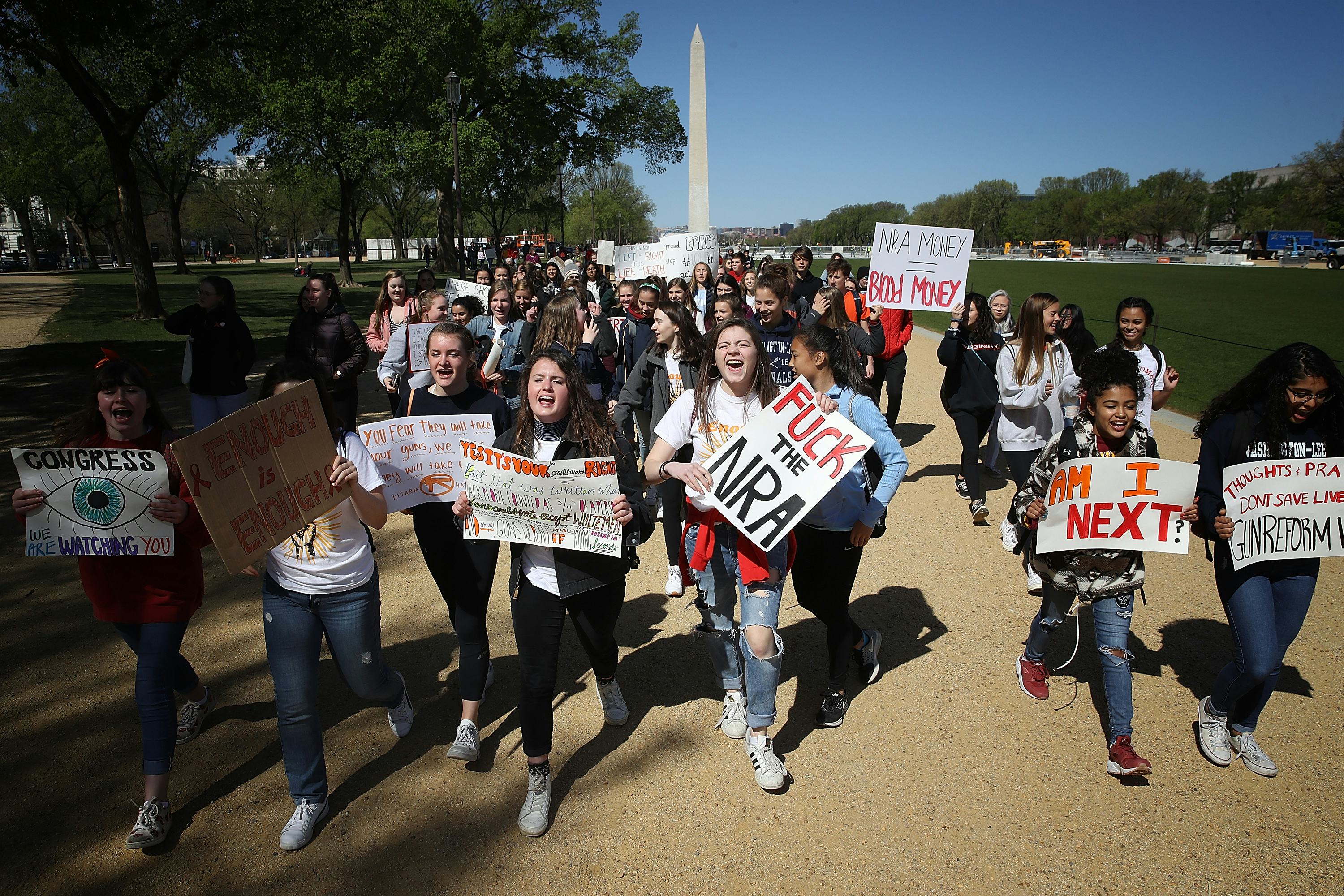 Photos Of National School Walkout Show The Student Gun Control Movement