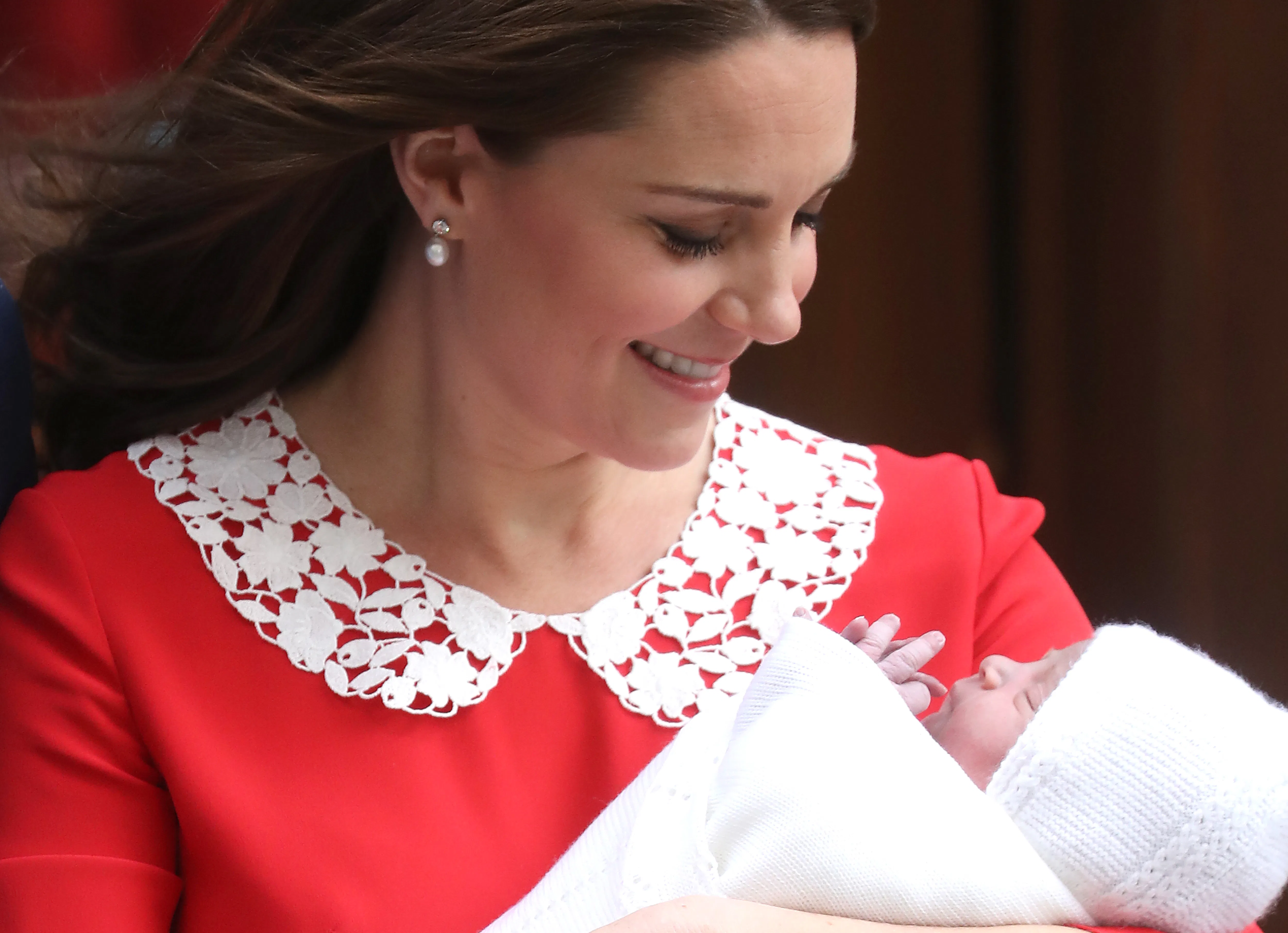 red dress kate middleton You'll Be Royally Flushed by Kate Middleton's Fiery Red Look