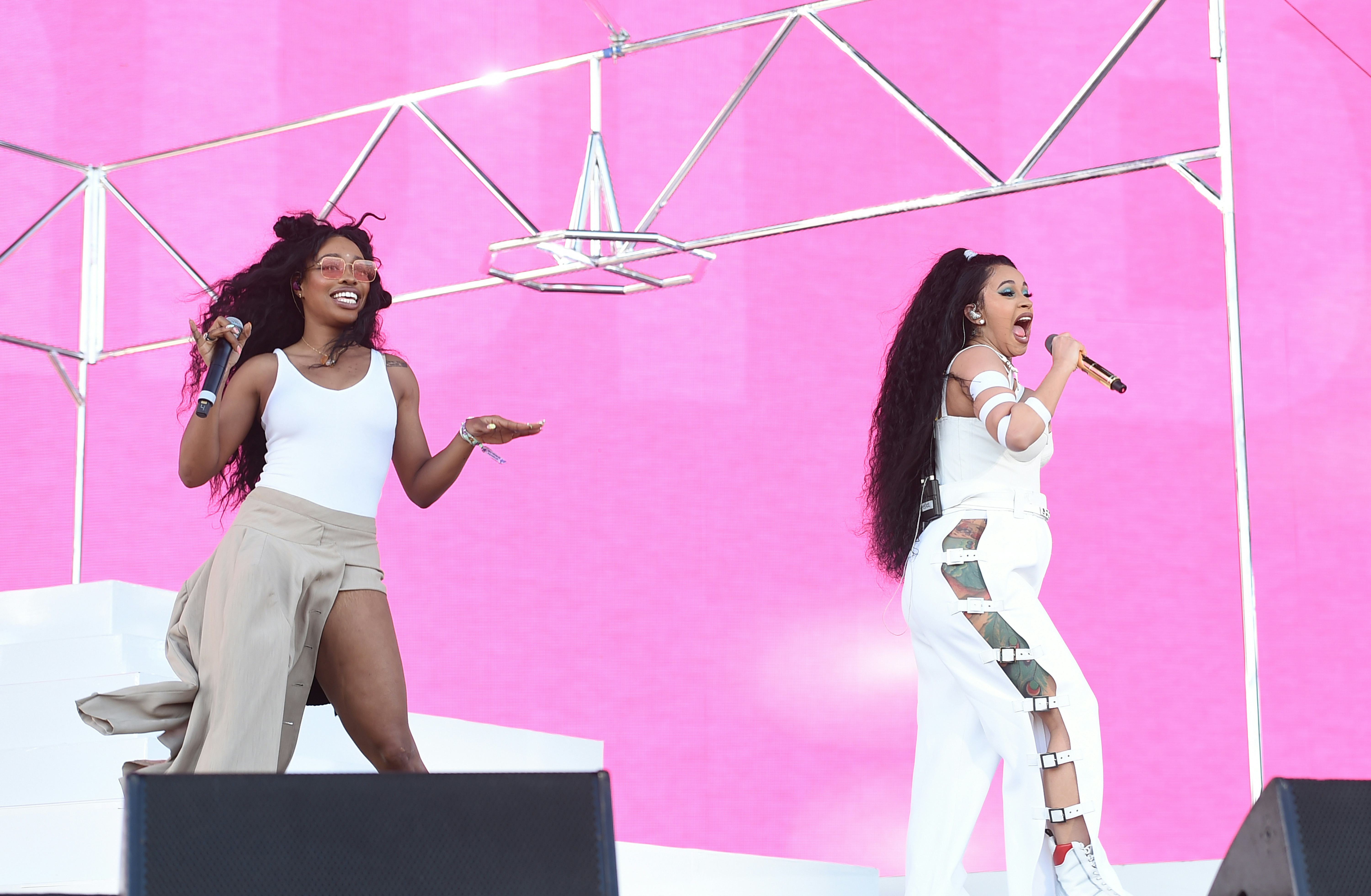 Cardi B & SZA's Friendship Is Filled With So Much Admiration & Support ...