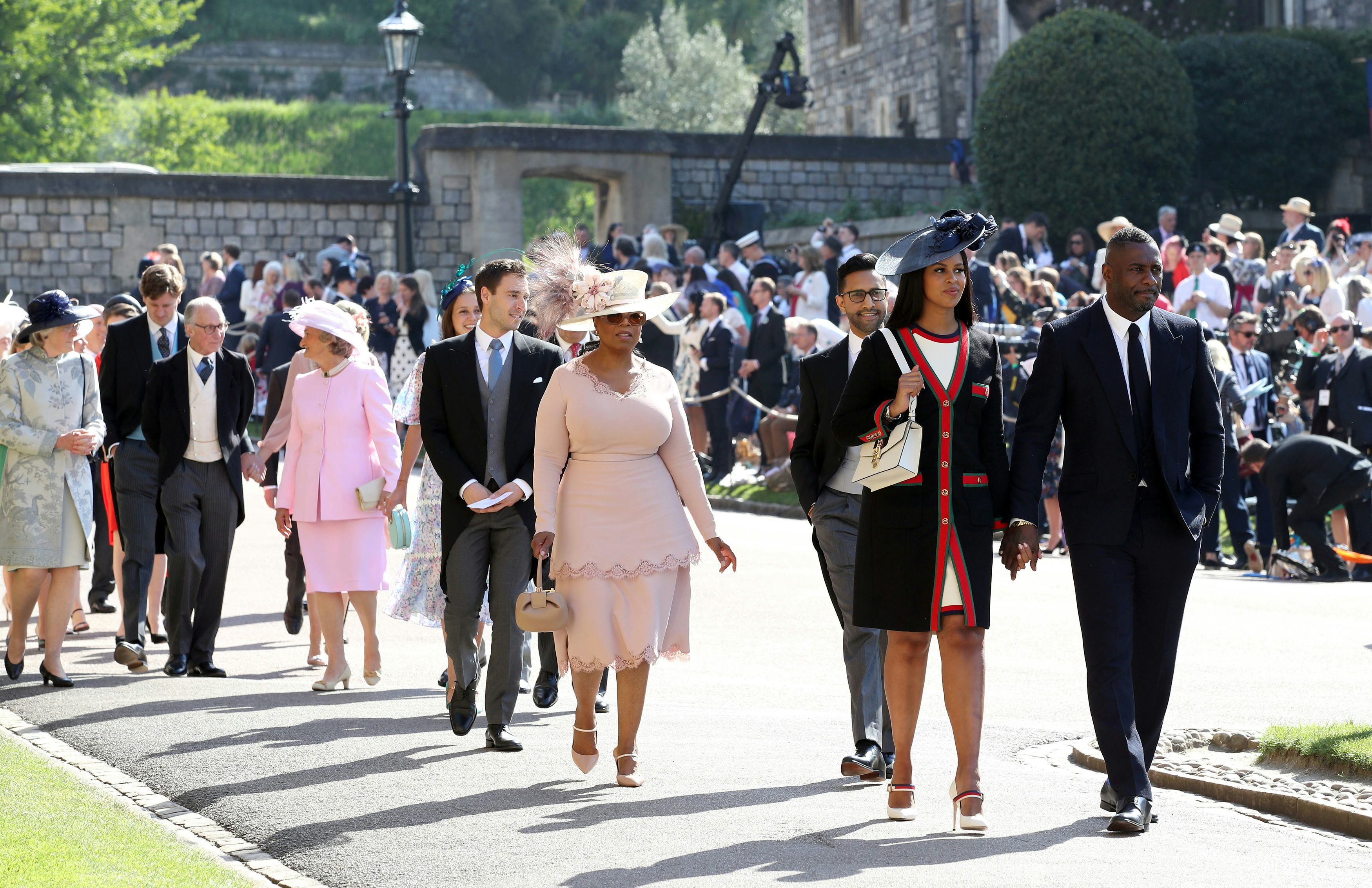 oprah winfrey dress royal wedding