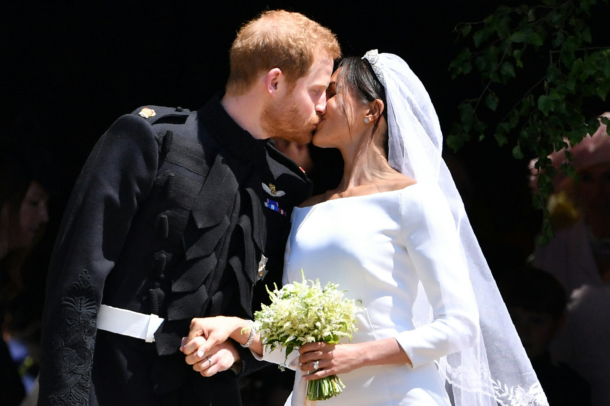 Image of the royal wedding of