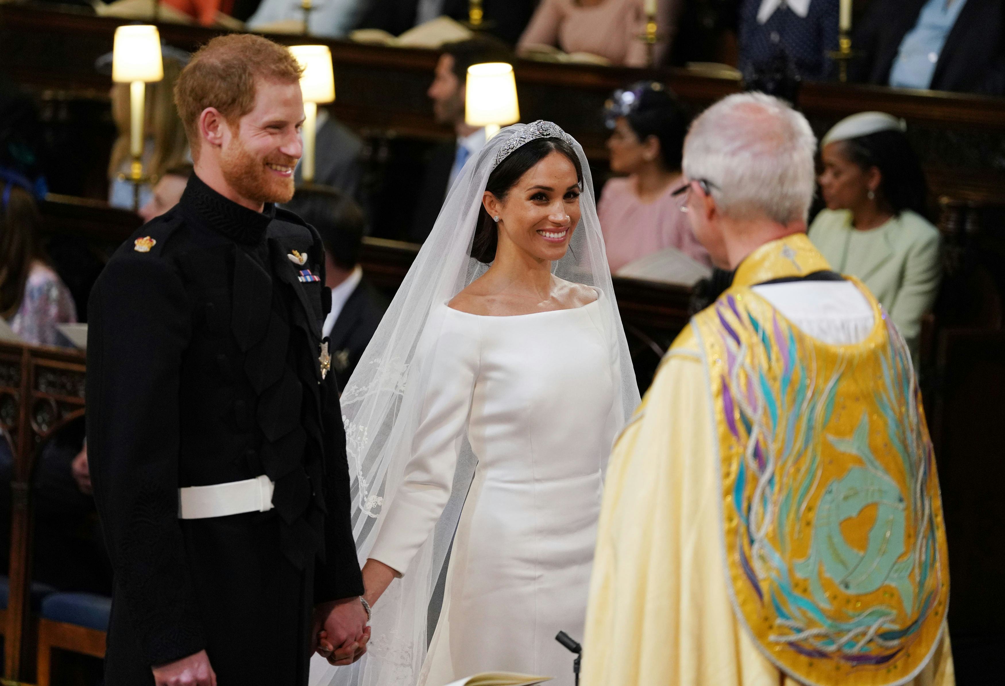 Here's What Prince Harry Whispered To Meghan Markle At The Altar