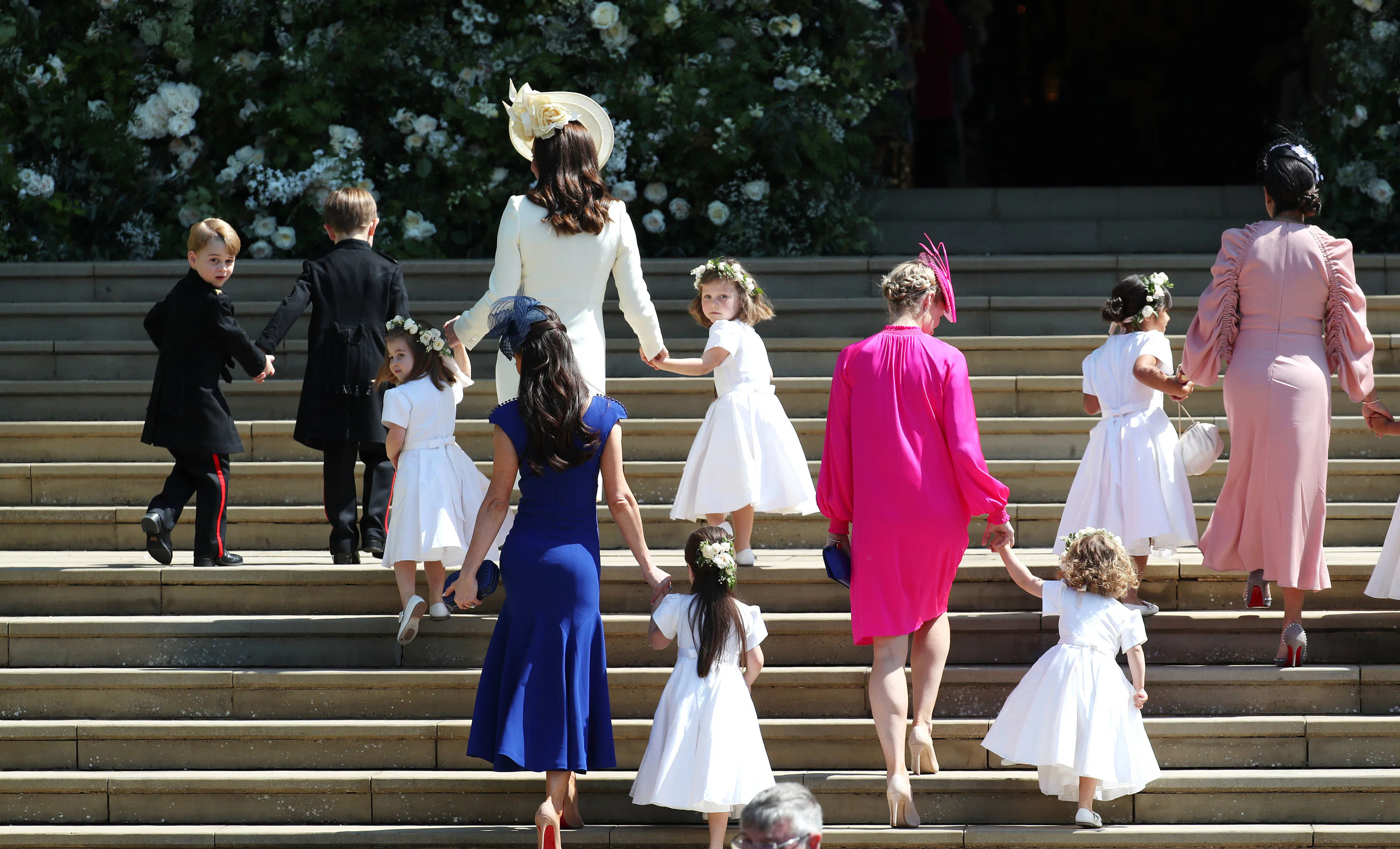 Kate Middleton's Dress At Meghan & Harry's Royal Wedding Was The Most  Unexpected Color