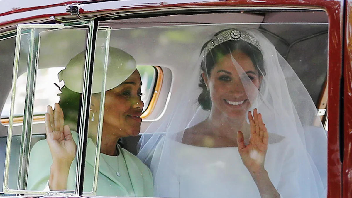 who designed meghan's wedding dress The Story Behind Meghan Markle's Givenchy Wedding Dress And Her 16-Foot Veil